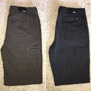 Bundle of two pairs of HSS shorts size 34 men’s